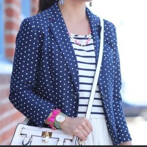 Cynthia Rowley Polka Dot Blazer